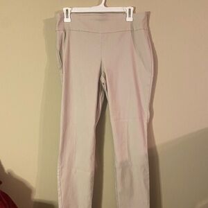 Van Heusen Beige Stretch Ankle Pant Sz 10